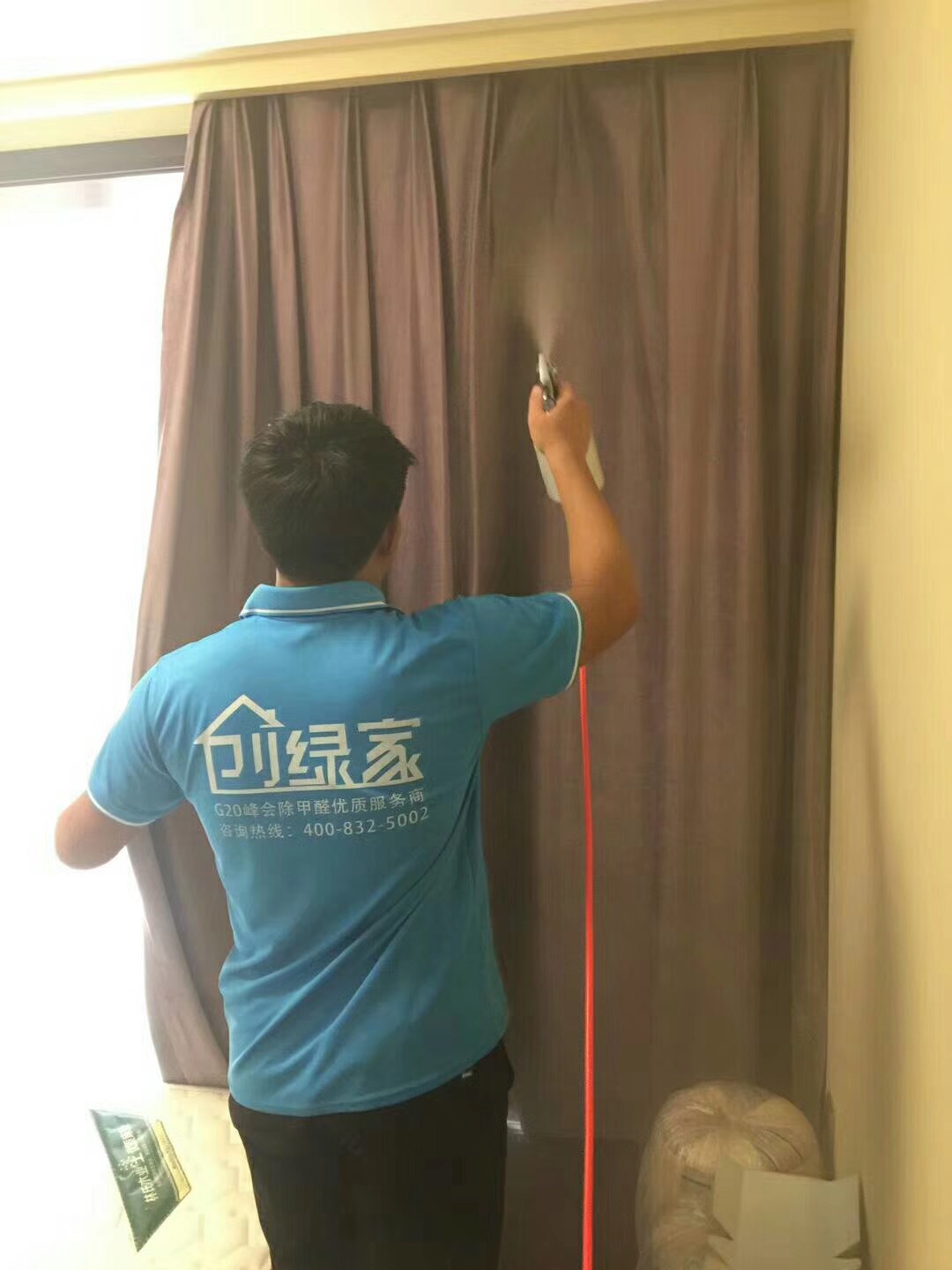 萬泰城章小區(qū)室內(nèi)空氣治理