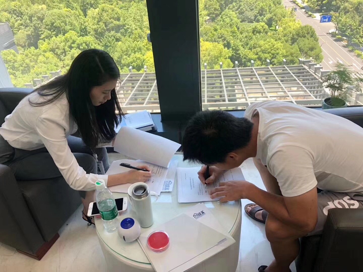 熱烈祝賀廖總簽約創(chuàng)綠家郴州市縣級(jí)代理！